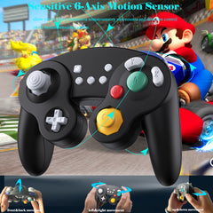 Exlene Gamecube Controller Switch (Upgraded Version, Blue), Wireless S –  EXLENE offical store